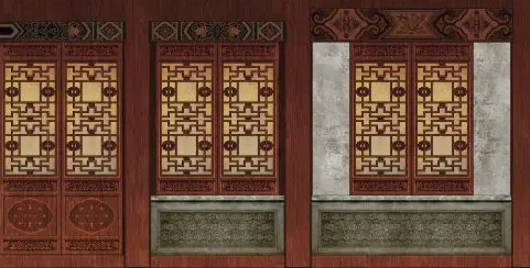 高明隔扇槛窗的基本构造和饰件